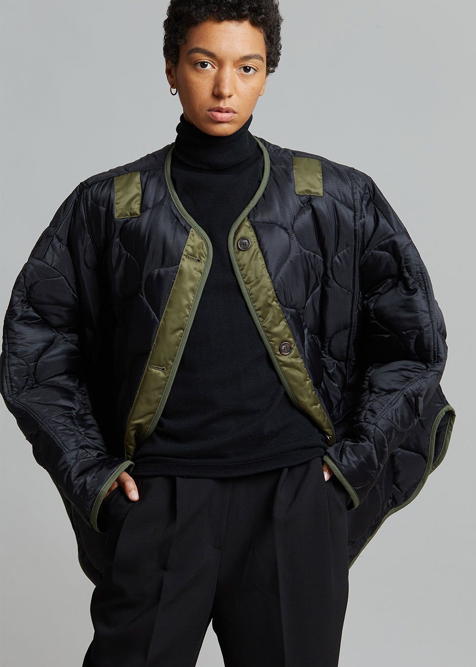 The Frankie Shop TEDDY QUILTED JACKET XS - ジャケット/アウター